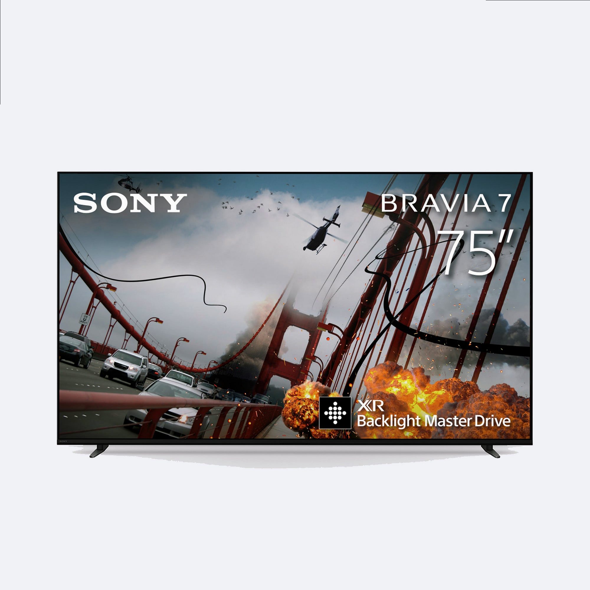 Sony | BRAVIA 7 | 75 Inch | MINI LED XR QLED | XR BACKLIGHT MASTER DRIVE TV | Perfectly balanced for movies, PS5 gaming & sports | 4K HDR Smart TV (Google TV) | 2024 Model